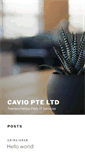 Mobile Screenshot of cavio.biz